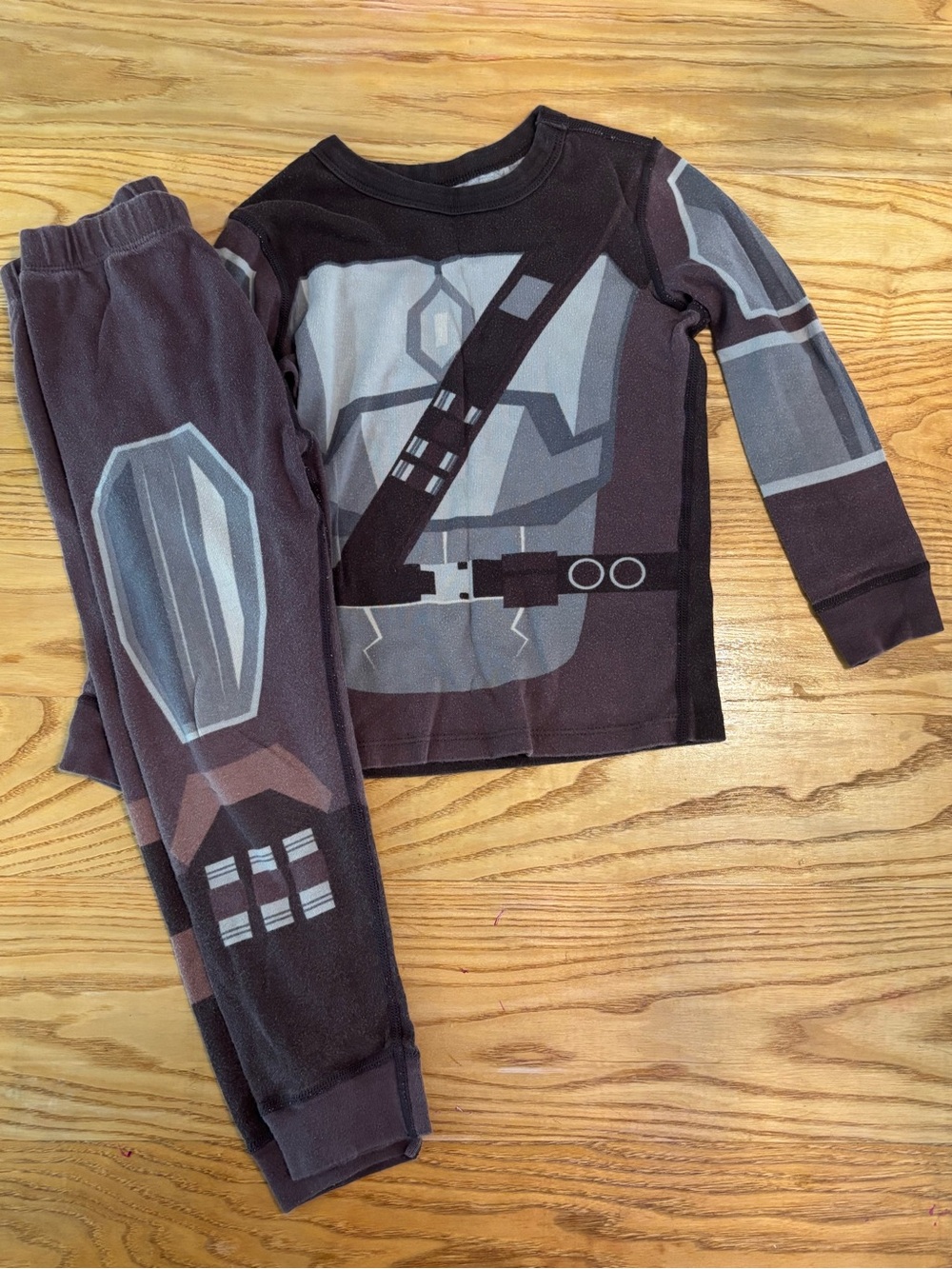 Disney Star Wars The Mandalorian Pajama Set Din Djarin Costume PJs Kids Dress Up